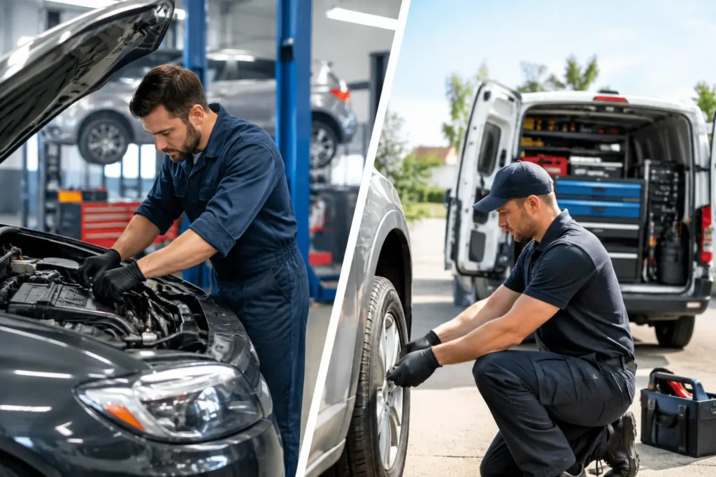 Garage Versus Mobile Mechanic: Which Fits?