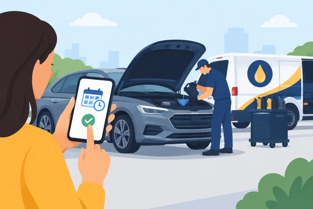 How to Schedule Mobile Oil Changes Without Delay